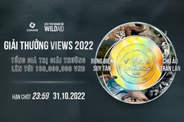 CHANGE và WildAid khởi động giải thưởng báo chí VIEWS Awards 2022 mùa 3