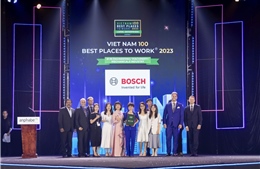 Bosch đạt danh hiệu môi trường làm việc tốt nhất ngành kỹ thuật tại Việt Nam