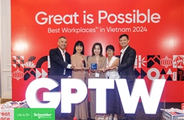 Schneider Electric Việt Nam được vinh danh giải thưởng Nơi làm việc tốt nhất