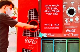 Thêm 9 máy thu gom chai và lon được lắp đặt tại các chung cư và trường học tại TP Hồ Chí Minh