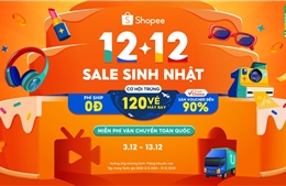 Shopee đón tuổi mới tưng bừng với ‘12.12 Sale Sinh Nhật’