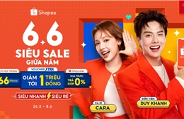 Shopee khuấy động mùa hè với ‘6.6 Siêu sale giữa năm’, miễn phí vận chuyển 0 đồng