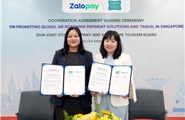 Khách Việt du lịch Singapore có thể thanh toán bằng ZaloPay