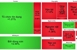 Ngân hàng và bất động sản dẫn dắt, VN-Index bật tăng hơn 10 điểm