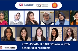 Nữ học giả Việt Nam nhận học bổng Thạc sĩ STEM của chương trình ASEAN-UK SAGE