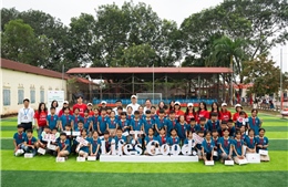 LG khánh thành sân bóng &#39;Hạt giống tài năng&#39; tại Bắc Ninh