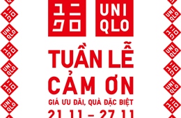 UNIQLO khởi động ‘Tuần lễ cảm ơn’ với nhiều ưu đãi và quà tặng