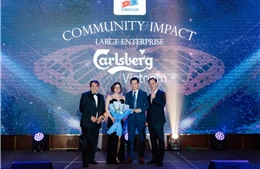 Carlsberg Việt Nam được vinh danh ‘Doanh nghiệp vì cộng đồng’ tại EuroCham Business Awards 2025