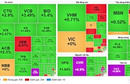 VN-Index phá mốc 1.830 điểm, cổ phiếu năng lượng và ngân hàng đua nhau lập đỉnh