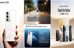 ‘Quái vật’ pin Titan realme C100 đổ bộ, Xiaomi bùng nổ ưu đãi tháng 4