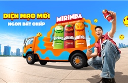 Mirinda công bố bộ nhận diện thương hiệu mới cá tính và trẻ trung