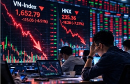 VN-Index vẫn mất hơn 115 điểm, áp lực bán duy trì ở cổ phiếu lớn