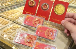 Giá vàng thế giới tăng trên 5.200 USD/ounce, vàng nhẫn SJC áp sát vàng miếng