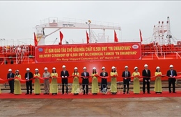Bàn giao tàu dầu/hóa chất trọng tải 6.500 tấn cho Hàn Quốc