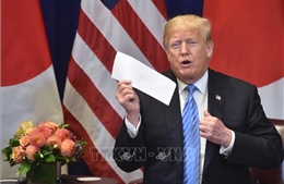 Tổng thống Trump nhận thư &#39;nồng ấm&#39; từ nhà lãnh đạo Triều Tiên Kim Jong-un