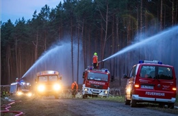 Hàng trăm người phải sơ tán do cháy rừng lan rộng