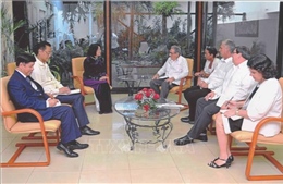 Phó Chủ tịch nước Đặng Thị Ngọc Thịnh hội kiến các nhà lãnh đạo Cuba