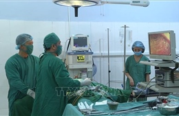 Áp dụng thành công kỹ thuật mổ nội soi tuyến giáp tại bệnh viện huyện
