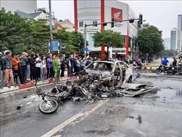 Xác định danh tính nữ lái xe Mercedes gây tai nạn thảm khốc ở Cầu Giấy
