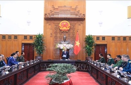 Thủ tướng tiếp lãnh đạo quân đội các nước dự Lễ kỷ niệm 75 năm QĐND Việt Nam