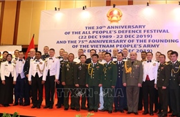 Kỷ niệm 75 năm thành lập Quân đội Nhân Dân Việt Nam tại Indonesia