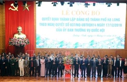 Công bố quyết định thành lập Đảng bộ thành phố Hạ Long, tỉnh Quảng Ninh