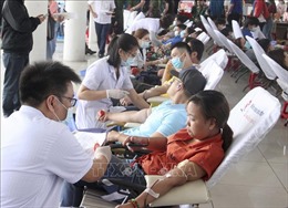 Đông đảo đoàn viên, thanh niên Đà Nẵng tham gia Ngày hội hiến máu tình nguyện 