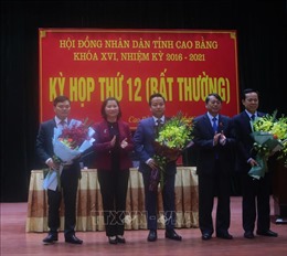 Ông Lê Hải Hòa được bầu làm Phó Chủ tịch UBND tỉnh Cao Bằng