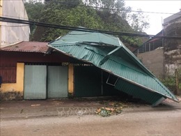 Yên Bái: Mưa lốc làm tốc mái 118 ngôi nhà, gây thiệt hại nhiều diện tích nông nghiệp   