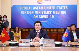 Hội nghị trực tuyến đặc biệt cấp Bộ trưởng Ngoại giao ASEAN - Hoa Kỳ về ứng phó COVID-19 
