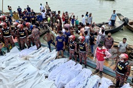 Chìm phà tại Bangladesh, ít nhất 23 người thiệt mạng, hàng chục người mất tích