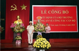Đại tá Nguyễn Quốc Hùng giữ chức vụ Giám đốc Công an tỉnh Hà Nam