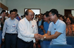 Thủ tướng Nguyễn Xuân Phúc tiếp xúc cử tri Hải Phòng 