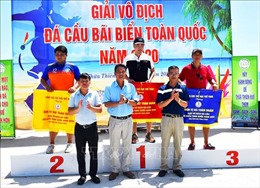 Đoàn Nghệ An dẫn đầu Giải Vô địch đá cầu bãi biển toàn quốc