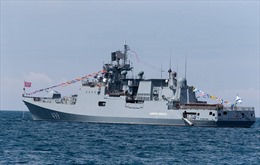 Chiến hạm Nga diễn tập phòng không tại Địa Trung Hải 