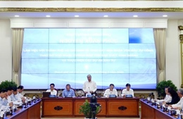 Thủ tướng chủ trì buổi làm việc với TP Hồ Chí Minh về thúc đẩy giải ngân vốn đầu tư công