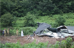Hàng chục người Hàn Quốc thiệt mạng và mất tích do mưa lớn kéo dài