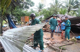 Các địa phương khẩn trương khắc phục hậu quả của bão số 2