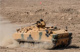 Thổ Nhĩ Kỳ đưa 30 xe quân sự vào miền Bắc Syria