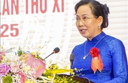 Đồng chí Lê Thị Thủy tái cử chức Bí thư Tỉnh ủy Hà Nam