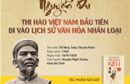 Nguyễn Du - Thi hào Việt Nam đầu tiên đi vào lịch sử văn hóa nhân loại