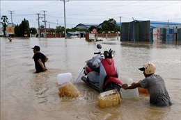 39 người bị tử vong do lũ lụt tại Campuchia