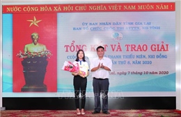 Tuyên dương 21 mô hình, sản phẩm sáng tạo của thanh, thiếu nhi Gia Lai