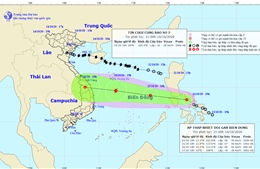 Dự báo áp thấp nhiệt đới vào biển Đông và khả năng mạnh thêm