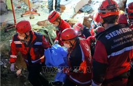 Số nạn nhân thiệt mạng trong vụ động đất ở Thổ Nhĩ Kỳ tăng lên 69 người
