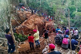 Nicaragua giải cứu các công nhân trong vụ sập mỏ