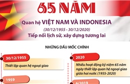 65 năm quan hệ Việt Nam và Indonesia: Tiếp nối lịch sử, xây dựng tương lai