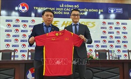 Công bố trang phục các đội tuyển bóng đá quốc gia Việt Nam