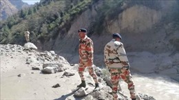 Ấn Độ: Phát hiện 10 thi thể trong vụ lũ quét do vỡ sông băng trên dãy Himalaya