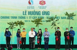 Thủ tướng dự Lễ hưởng ứng trồng 1 tỷ cây xanh - Vì một Việt Nam xanh 